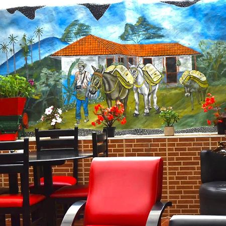 Hostal La Pijarana Salento Ngoại thất bức ảnh